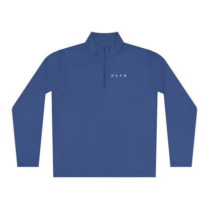 M S F M Athletic Quarter/Zip Pullover