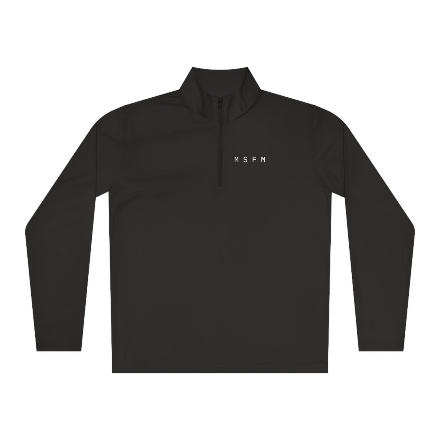 M S F M Athletic Quarter/Zip Pullover