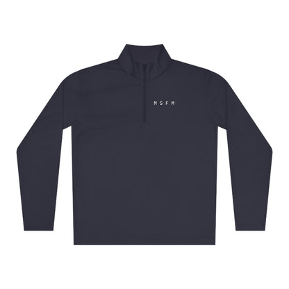 M S F M Athletic Quarter/Zip Pullover